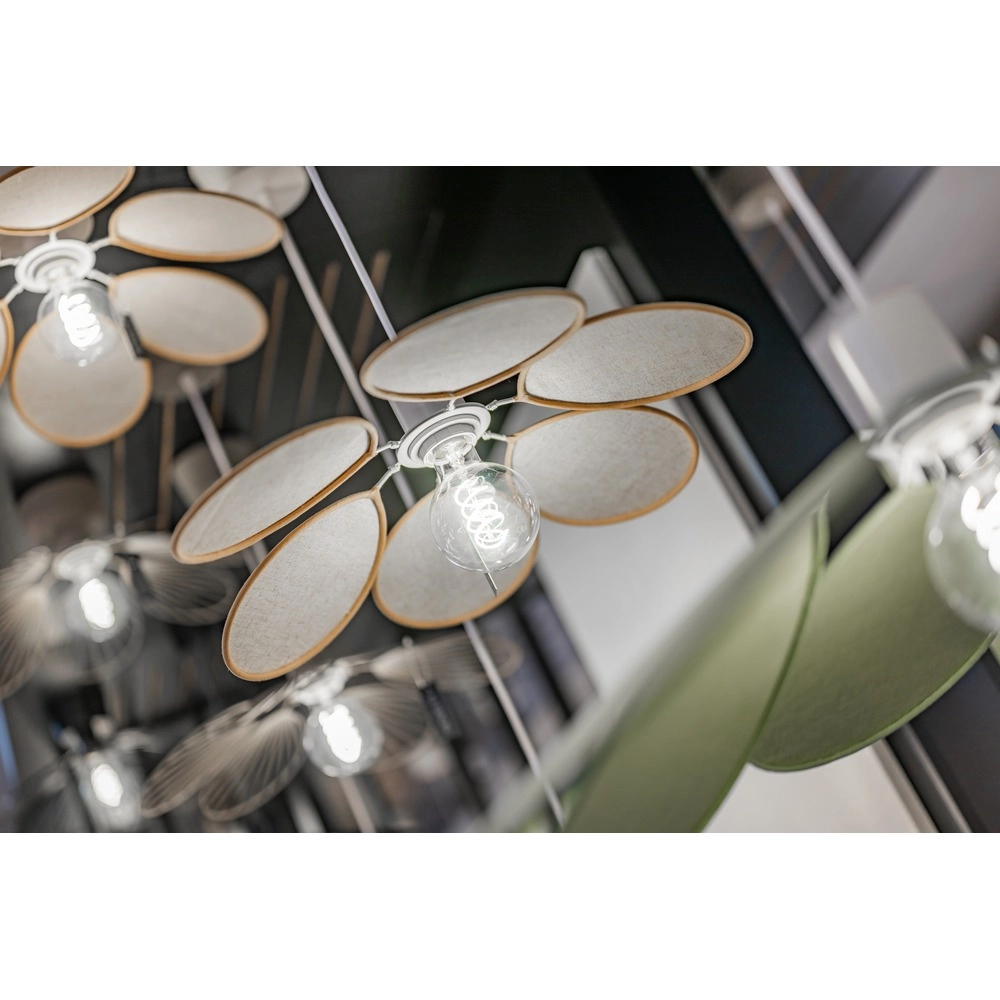 Hanglamp Binacua wit Ø 60cm Eglo 9008606405794