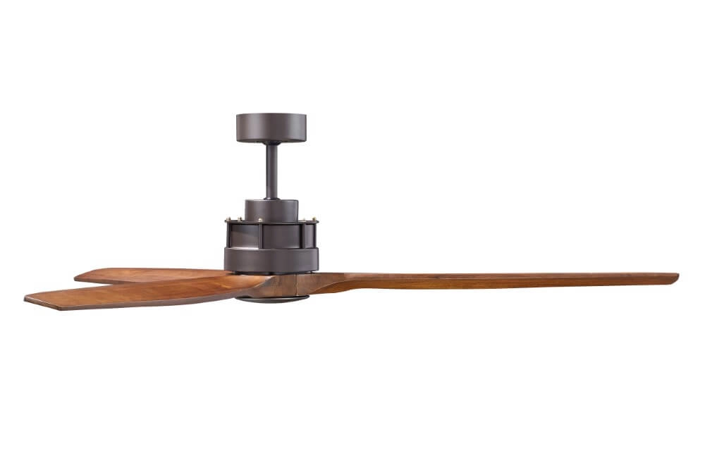 Houten plafondventilator met brons Airfusion Akmani Ø 152cm Beacon 9333509224280