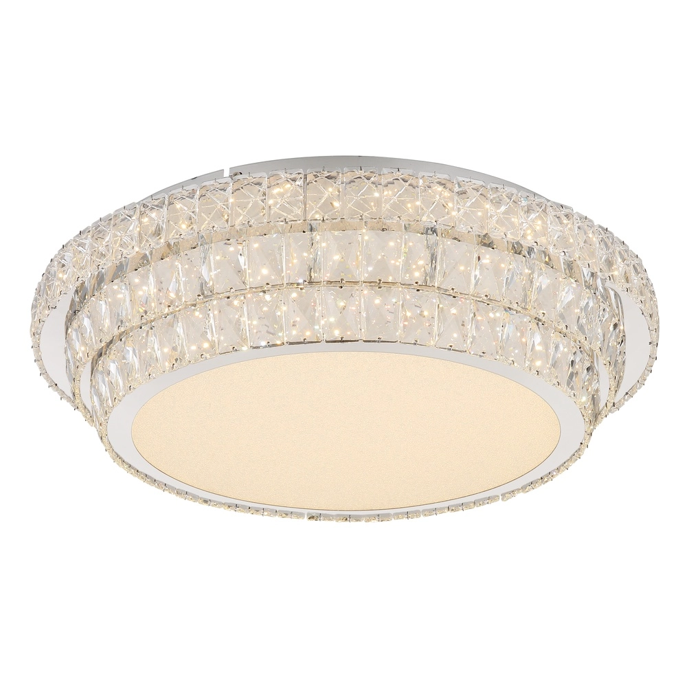 Plafondlamp Klara Ø 60cm chroom Globo 9007371456086