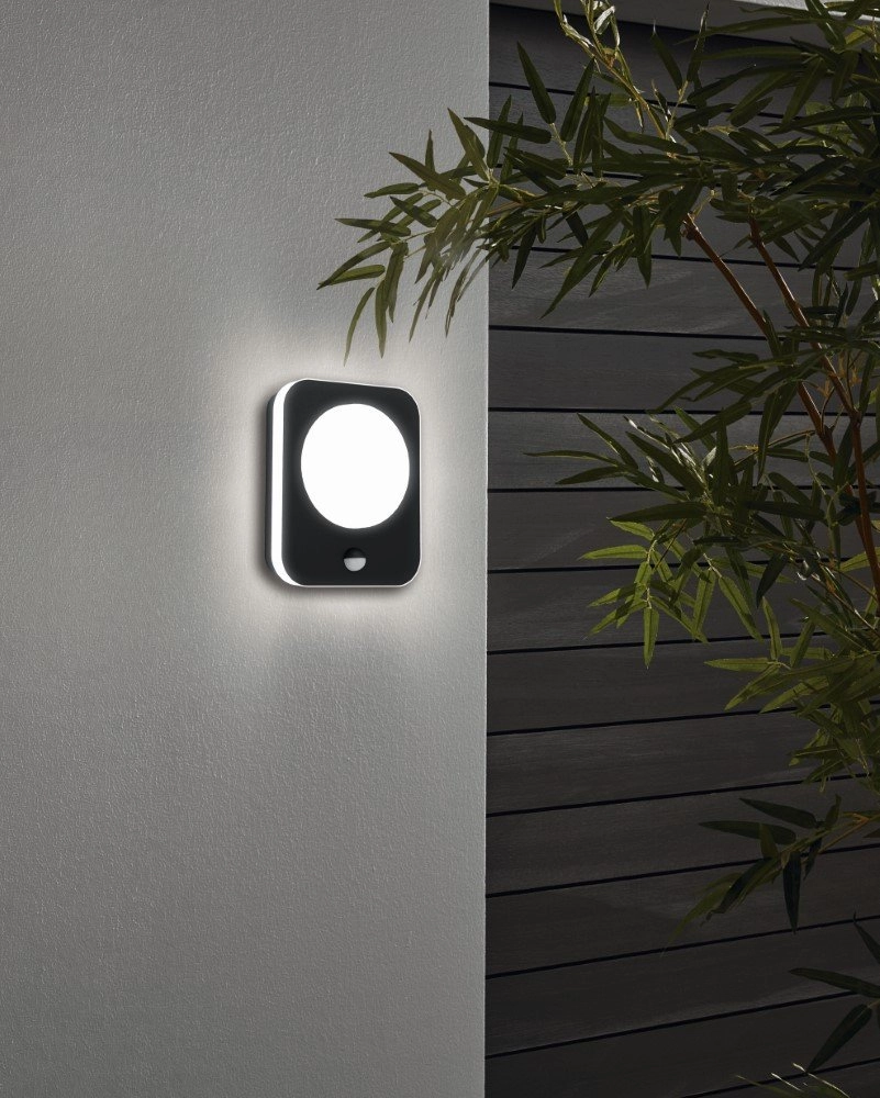 Led buitenlamp Madriz met bewegingssensor Eglo 9002759995843