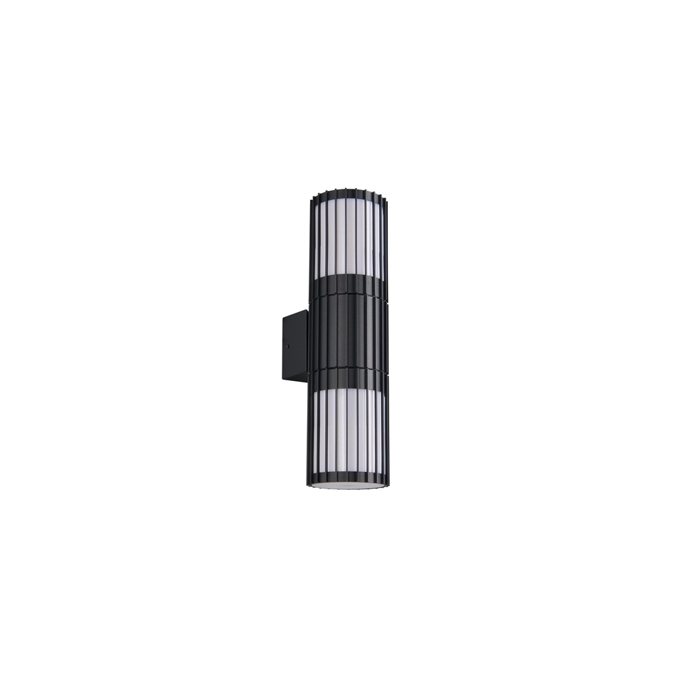 Wandlamp Volga 2-lichts antraciet Trio 4017807686982