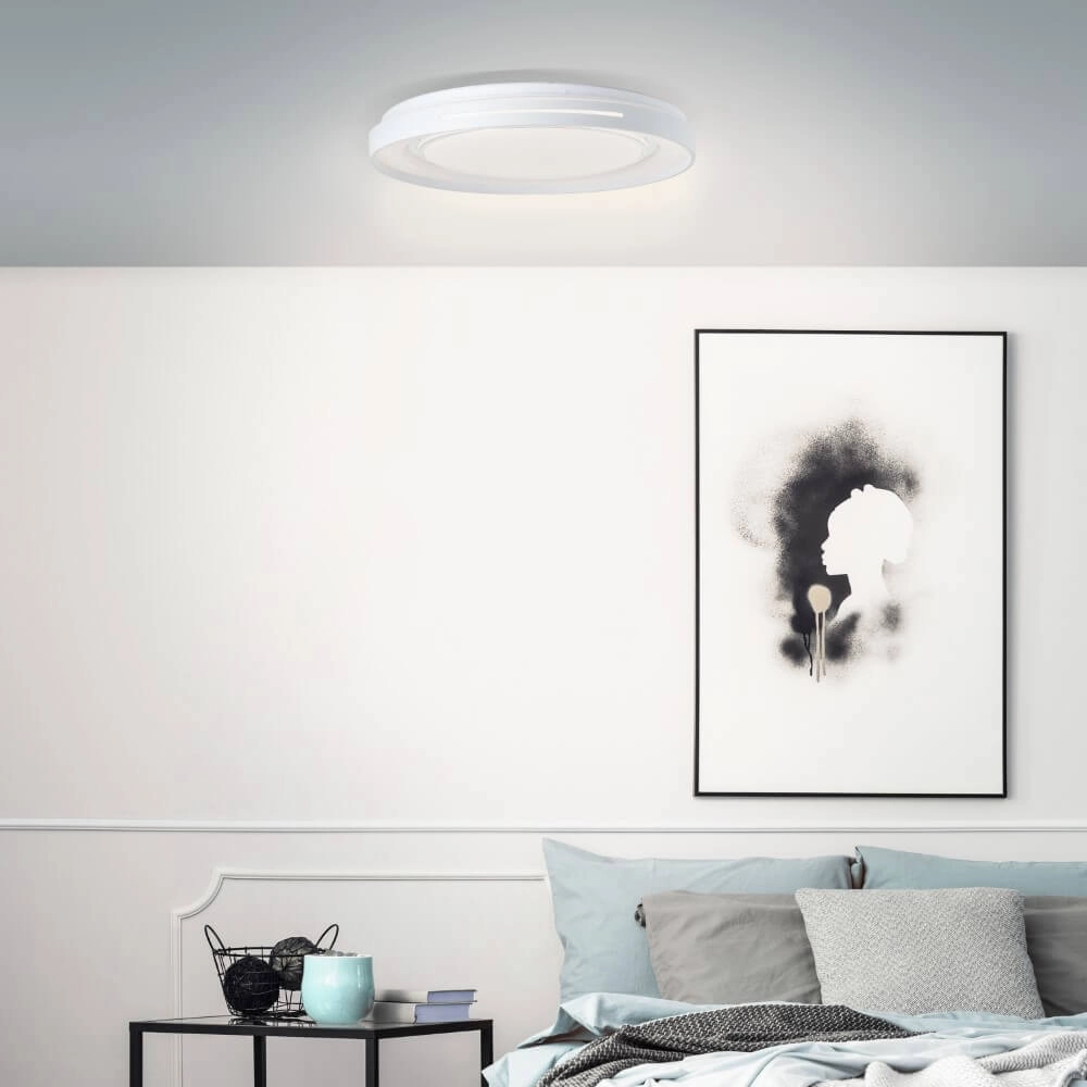 Plafondlamp Barty Ø 48,5cm wit Brilliant 4004353411328