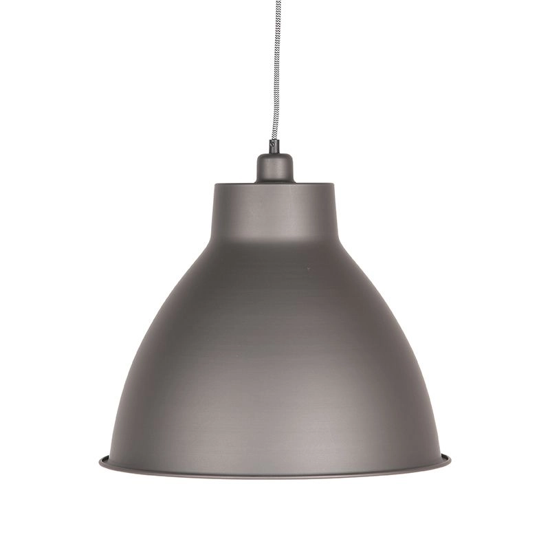 Grijze hanglamp Dome Ø 42cm