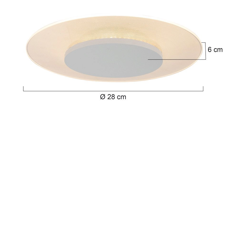 Led plafondlamp Lido 28 Steinhauer 8712746106237