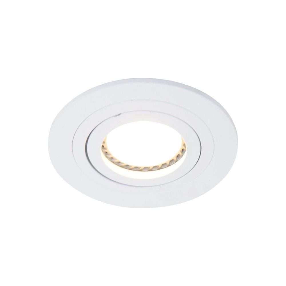 Inbouwspot Round 10cm wit