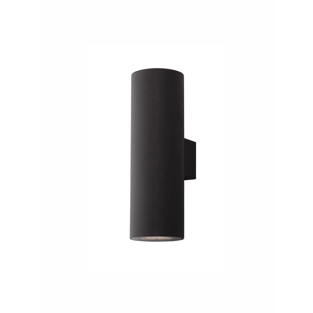 Zwarte opbouwspot Alp up en downlighter Lyora 5212017415882