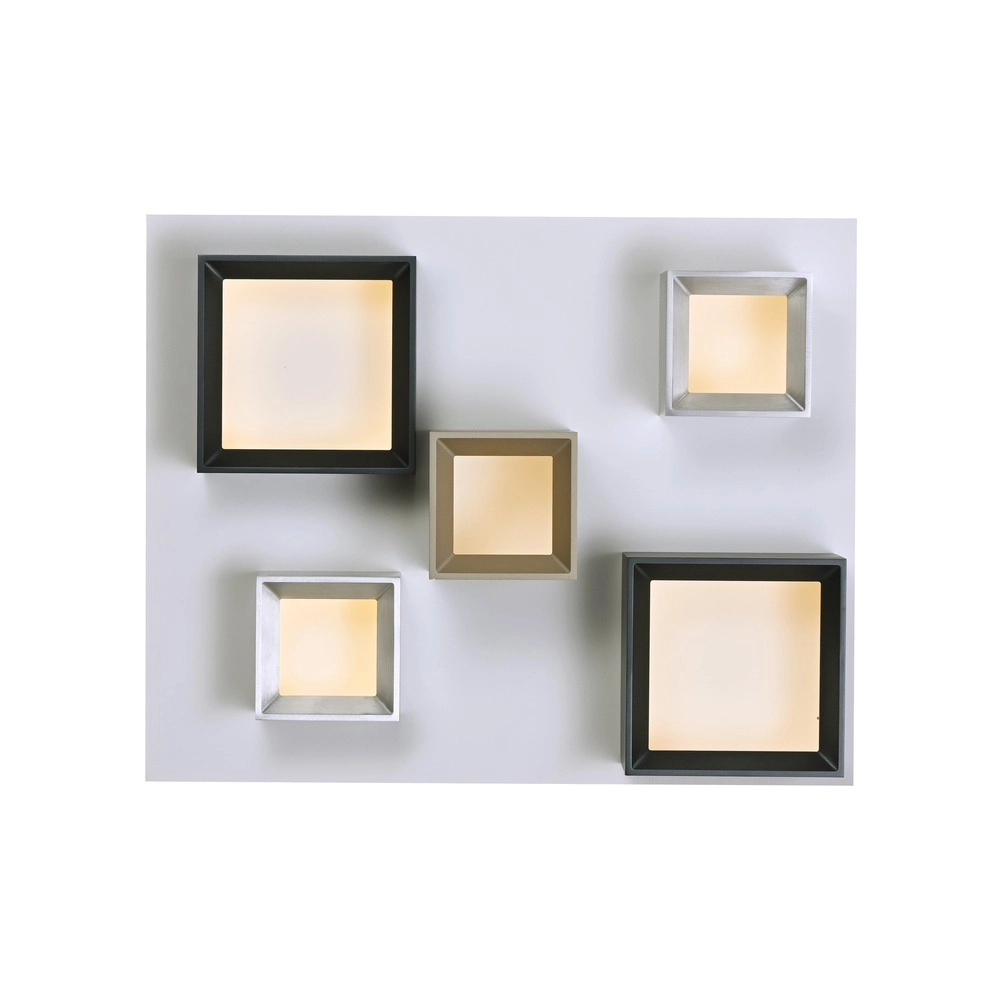 Led plafondlamp Pure Manhattan 5-lichts Paul Neuhaus 4012248396889