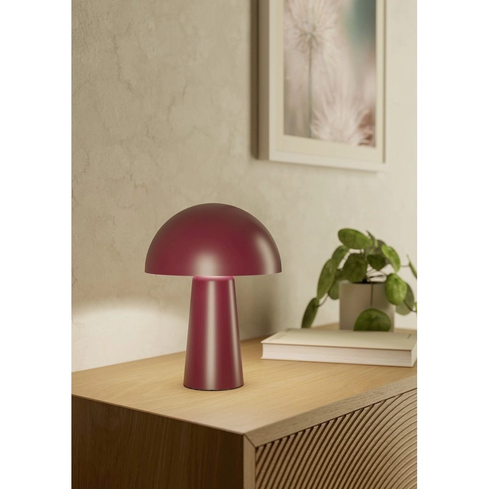 Tafellamp Bufalara bordeaux rood Eglo 9008606405350