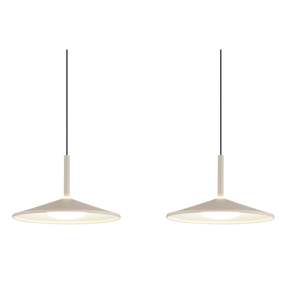 3-lichts hanglamp Lampone design zand bruin Globo 9007371572366