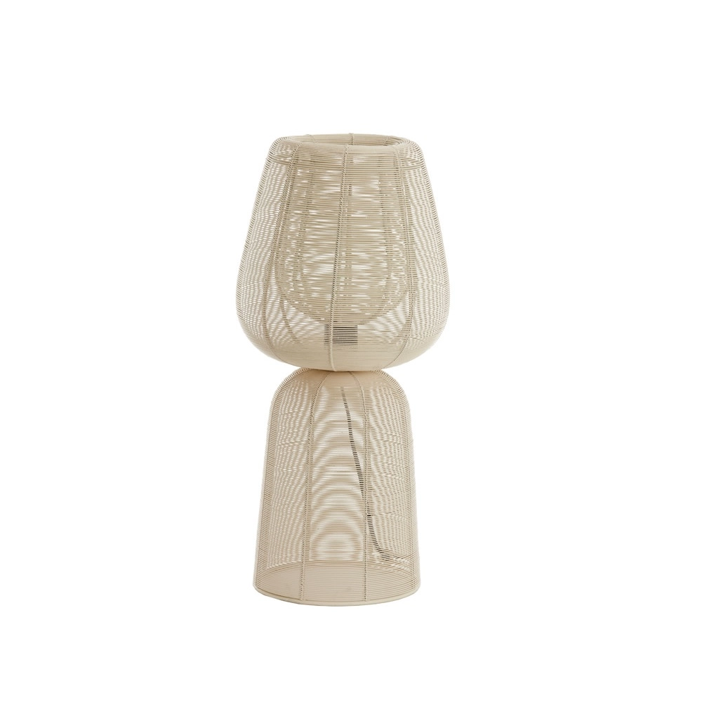 Tafellamp Aboso wit Ø 24cm Light & Living 8717807701598