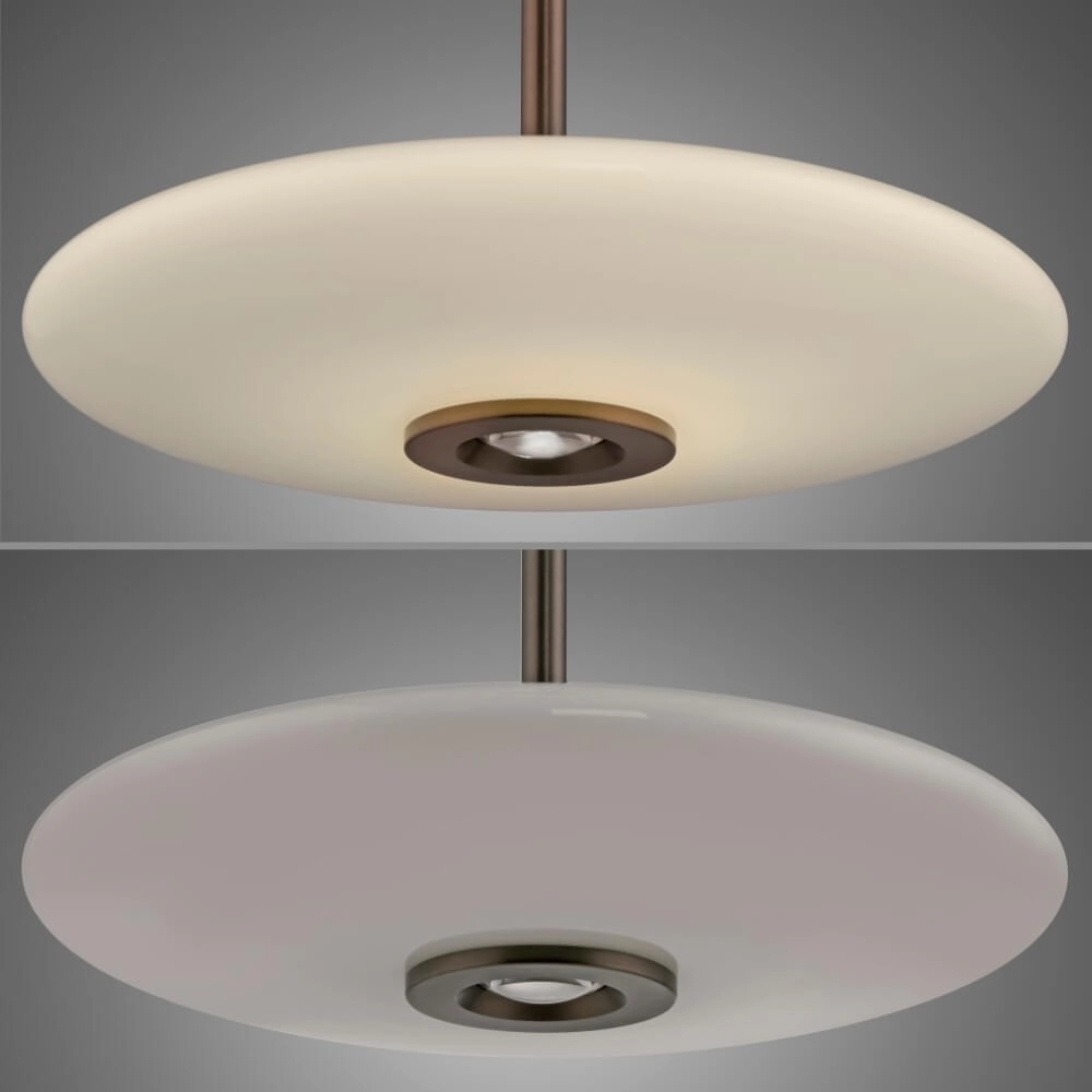 Hanglamp Pure E-Vitrum design bruin Paul Neuhaus 4012248382677