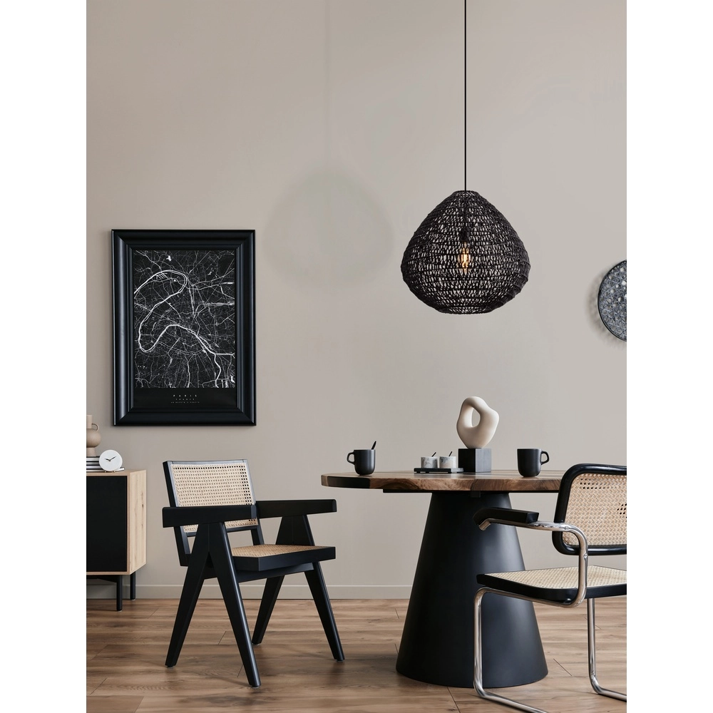 Bohemian hanglamp Melody zwart