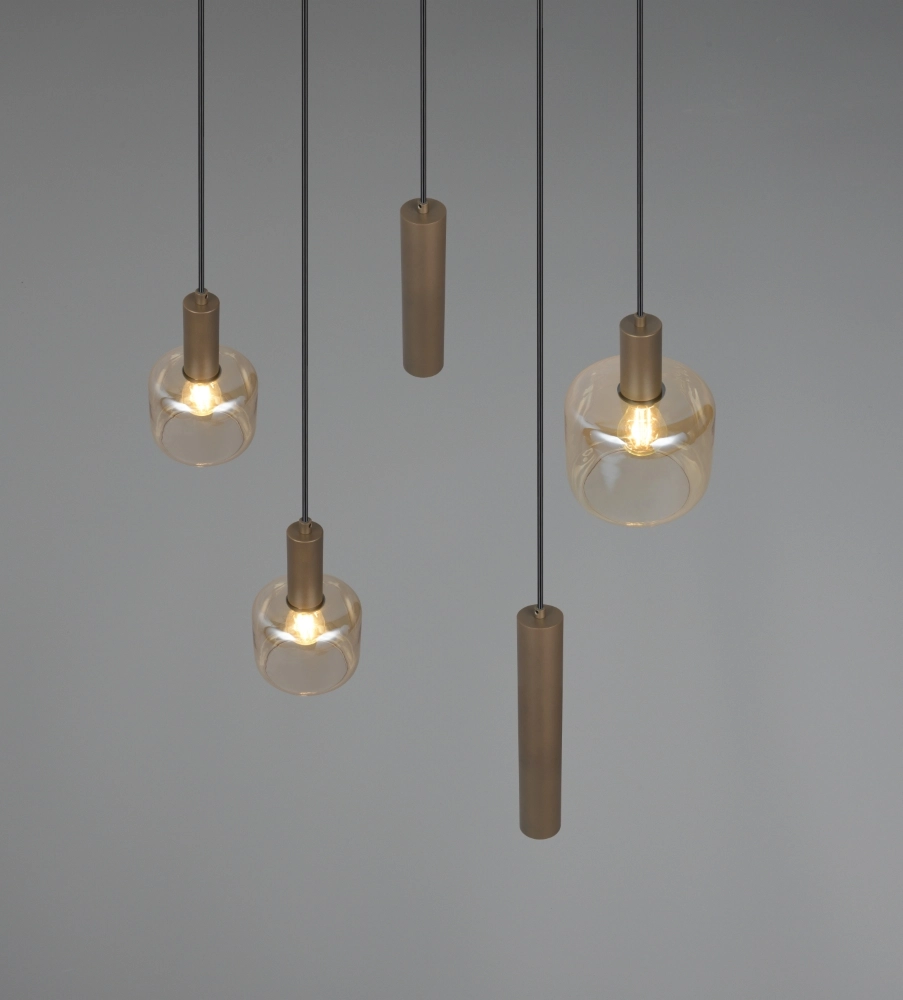 Design hanglamp Mataro 5-lichts (2x GU10) Trio 4017807707717
