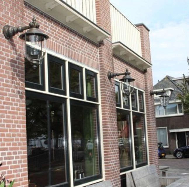 Landelijke buitenlamp Lindau 40cm brons bruin KS verlichting 8714732728409