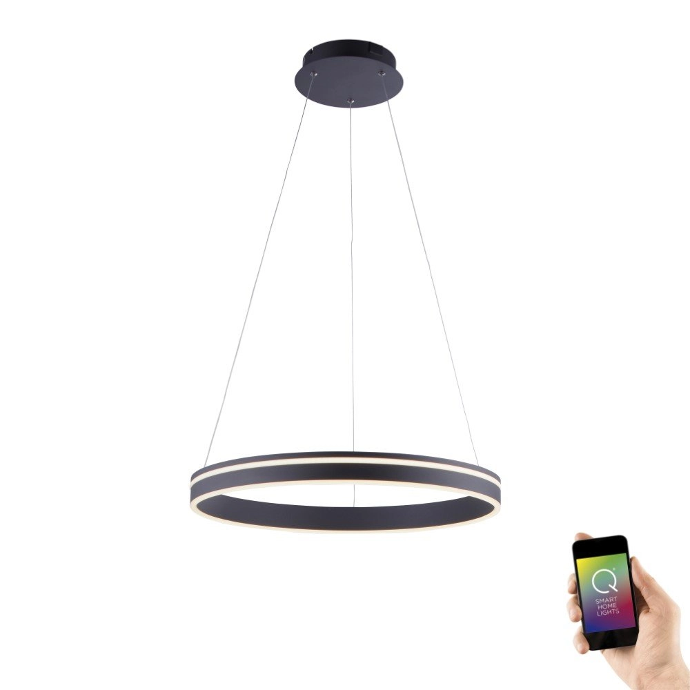 Smart hanglamp Q-Vito Ø 59cm Paul Neuhaus 4012248336038