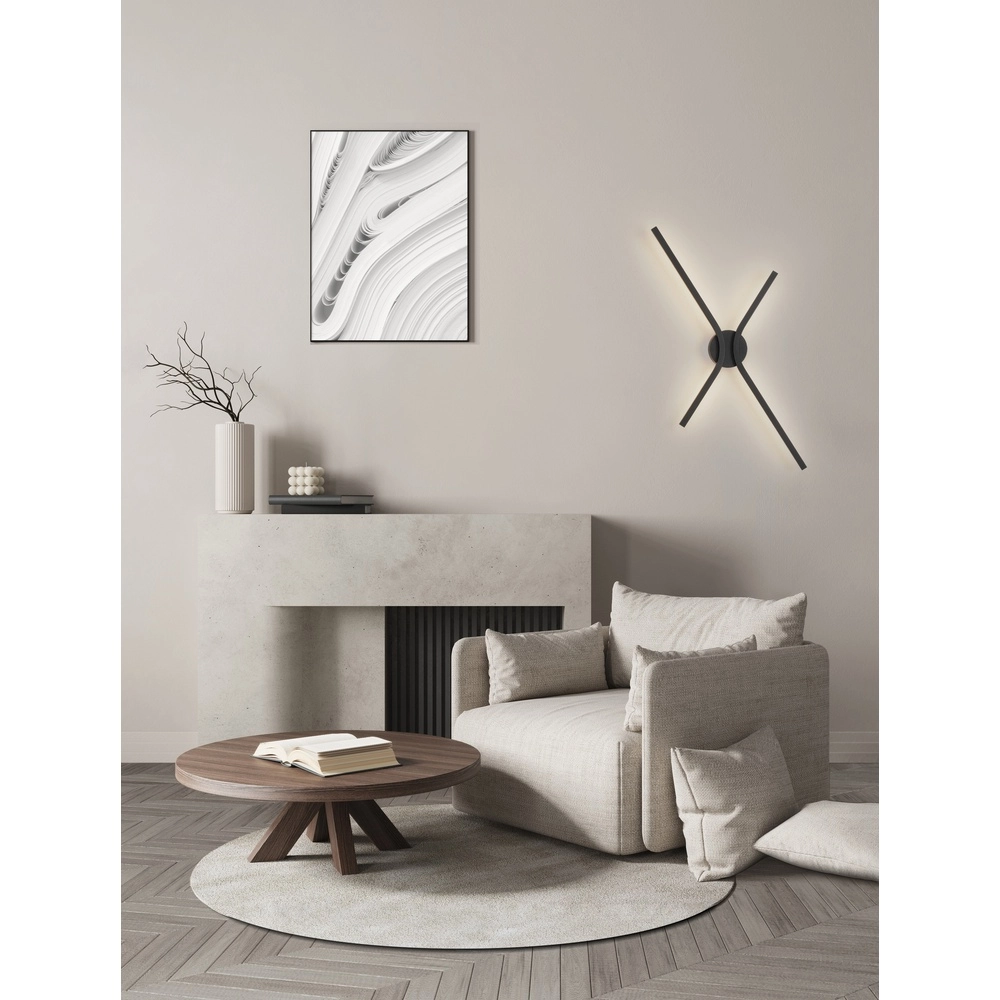 Design wandlamp Akro zwart Lyora 5212017461759