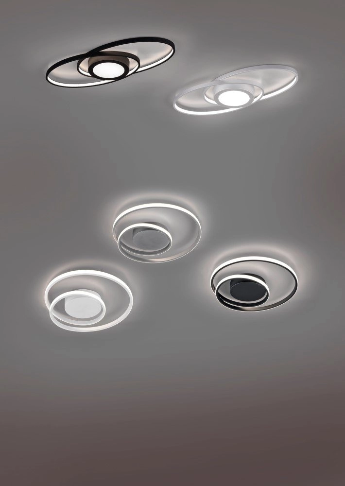 Moderne plafondlamp Zibal Ø 39 cm Trio 4017807442137