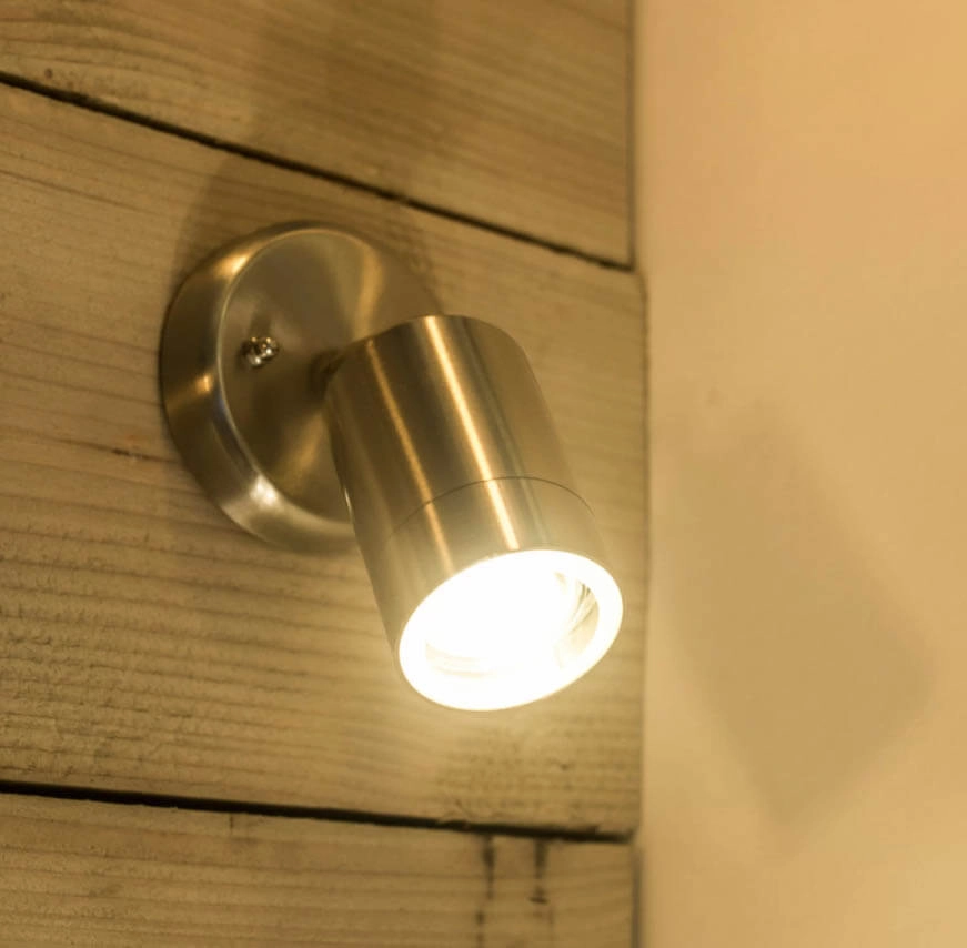 RVS wandspot Downlighter richtbaar KS verlichting 8714732128902