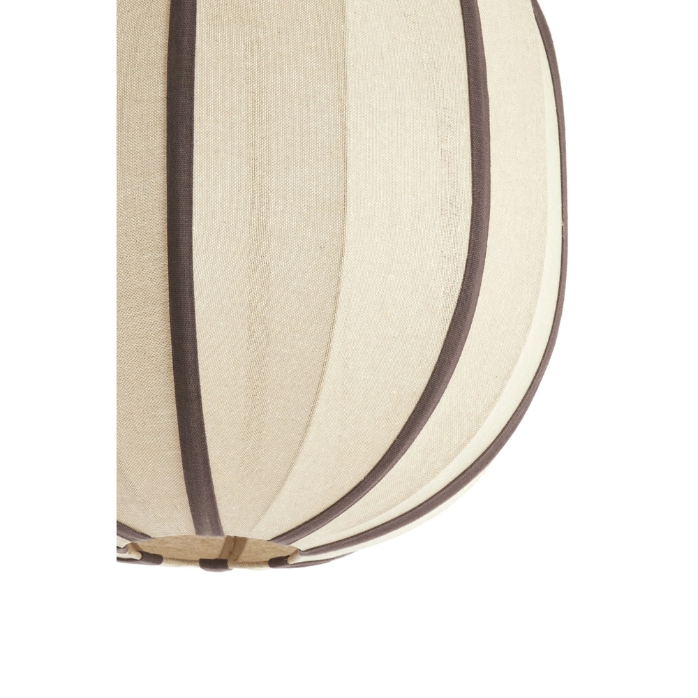 Japandi hanglamp Esmiria Ø 51cm - donker bruin Light & Living 8717807835958