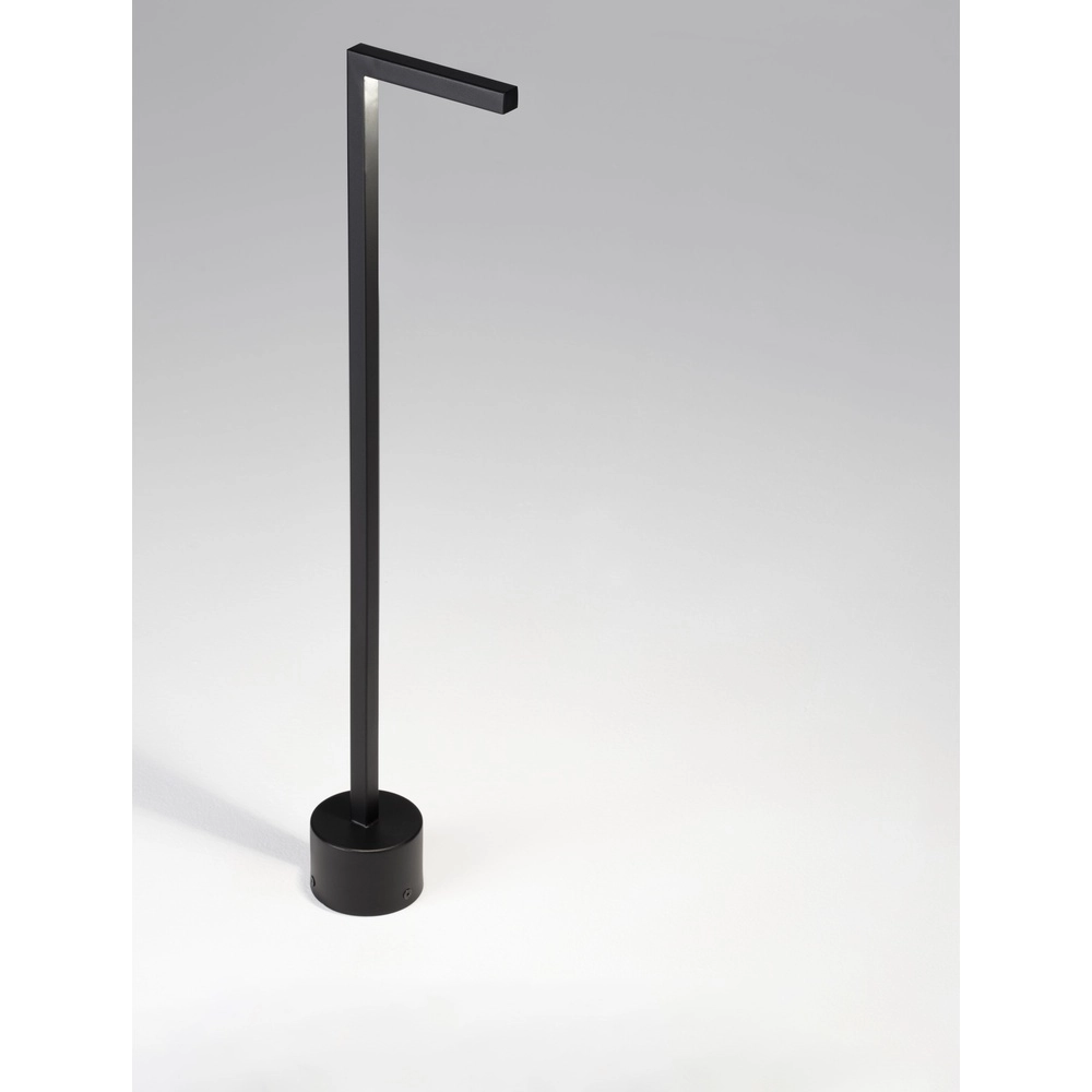 Strakke tuinlamp Pipe zwart 64,5cm