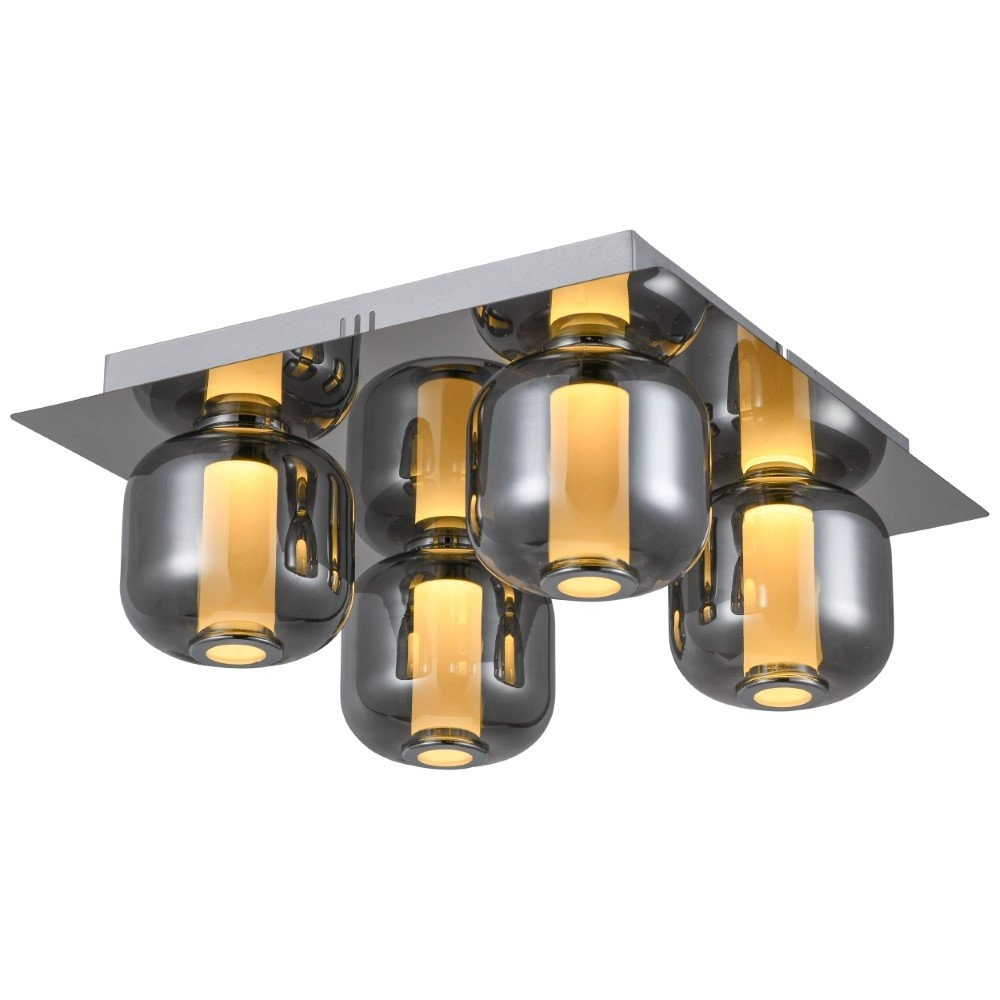 Plafondlamp Rafa Glas