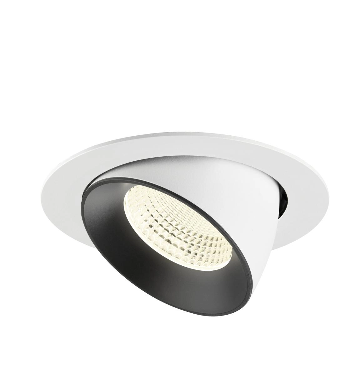 Inbouwspot Numinos Gimble XL wit/zwart 4000K - 55gr SLV 4024163308397