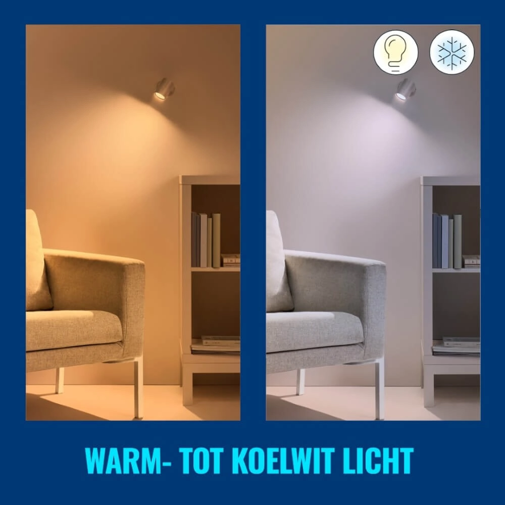 Slimme lichtbron Smart GU10 Wiz WiZ 8720169076761