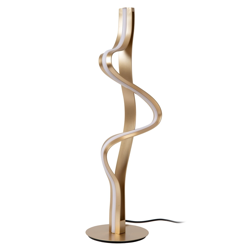 Tafellamp Lambada krul goud Premium by Lucide 5411212520876
