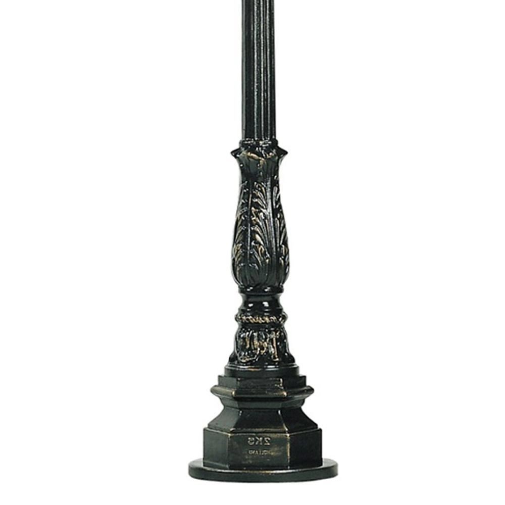 Nostalgische tuinlamp Hamburg zwart KS verlichting 8714732080545