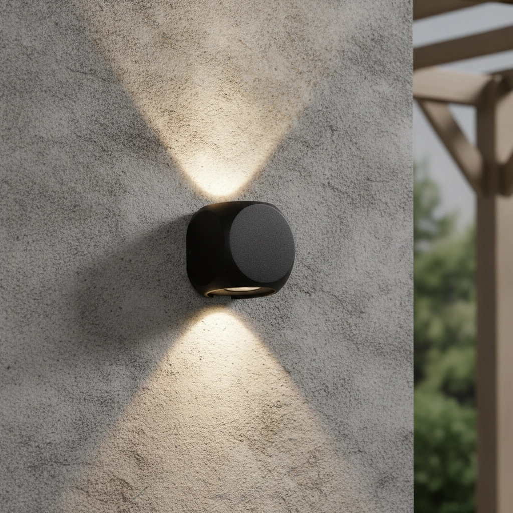 Unieke wandlamp Zari 2-lichts antraciet