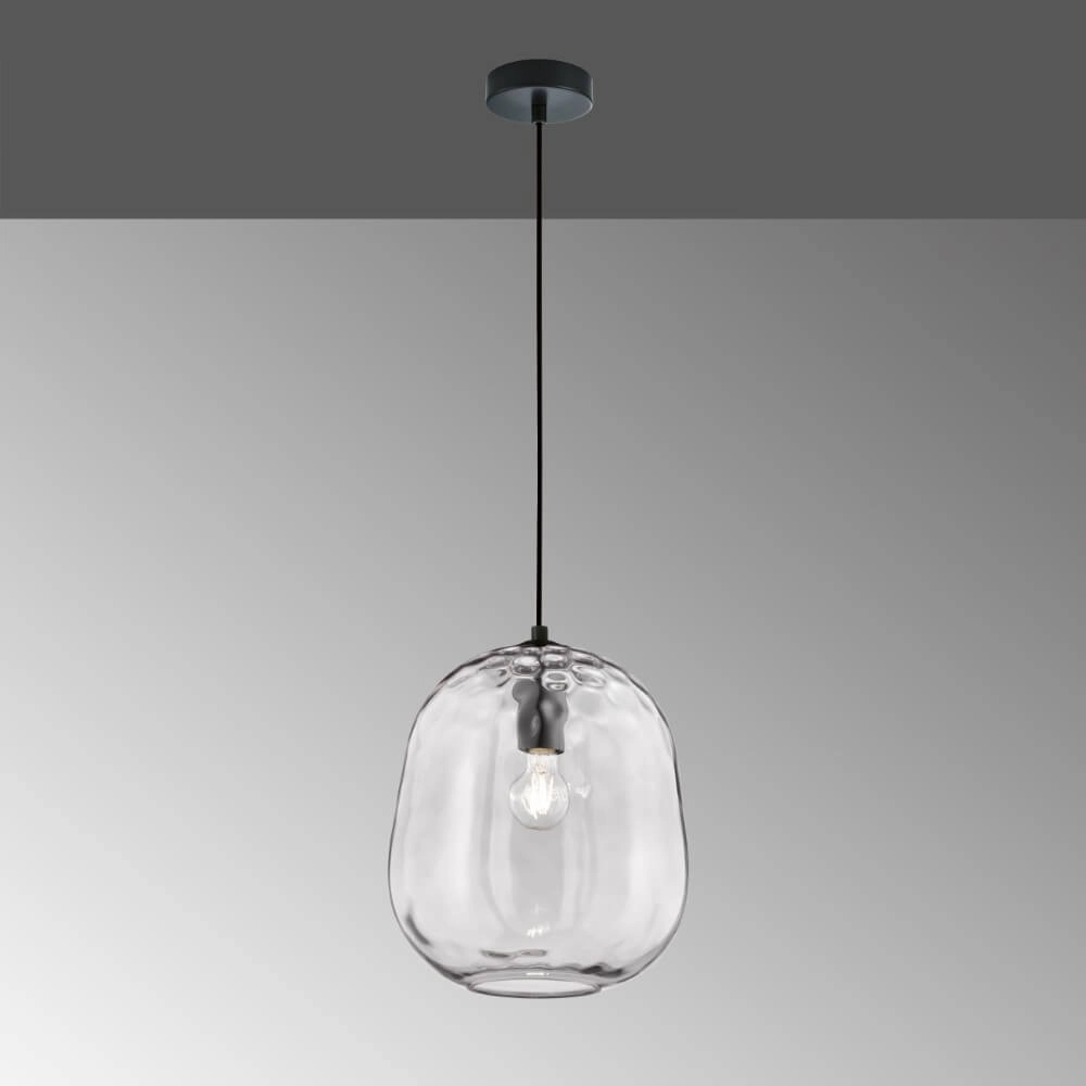 Glazen hanglamp Bretagne Ø 29cm Fischer & Honsel 4003694607568