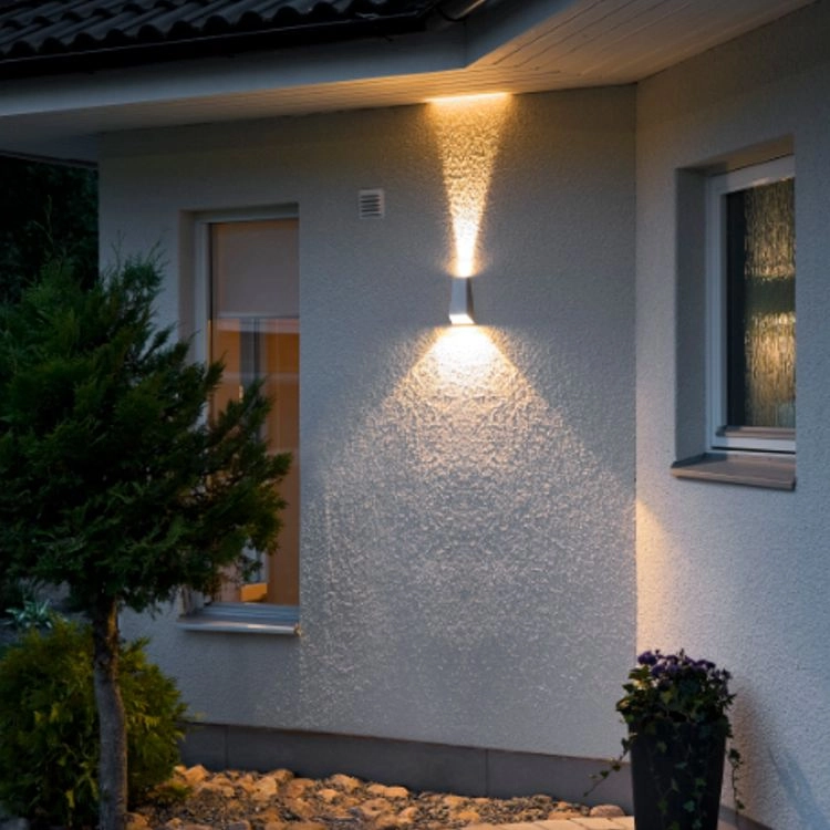 Led wandspot Imola Square Up - Down zilvergrijs KonstSmide 7318307911312