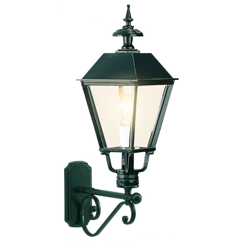 Nostalgische buitenlamp Breukelen zwart