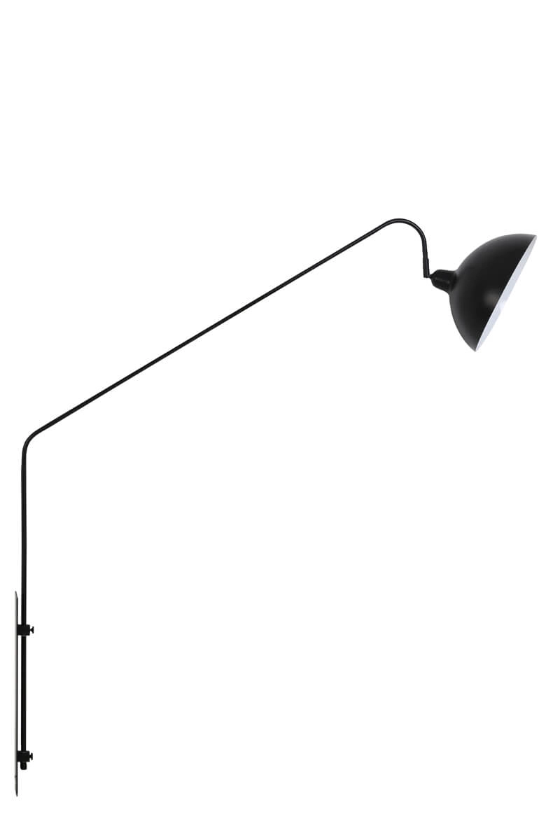 Zwarte wandlamp Orion richtbaar Light & Living 8717807305345