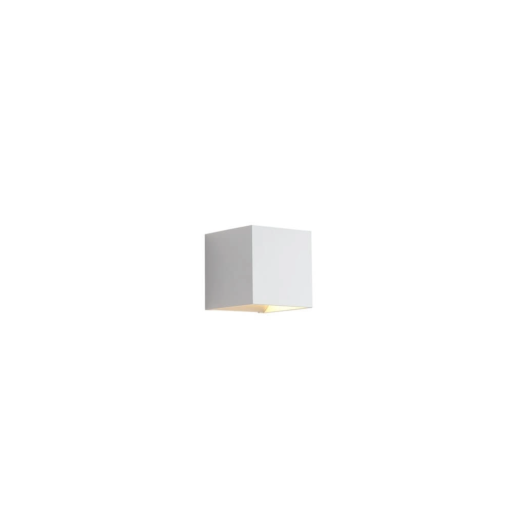 Vierkante wandlamp Sifor wit Lyora 5053423285221