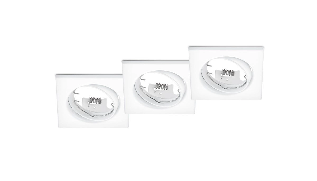 Inbouwspot Jura (3x) wit
