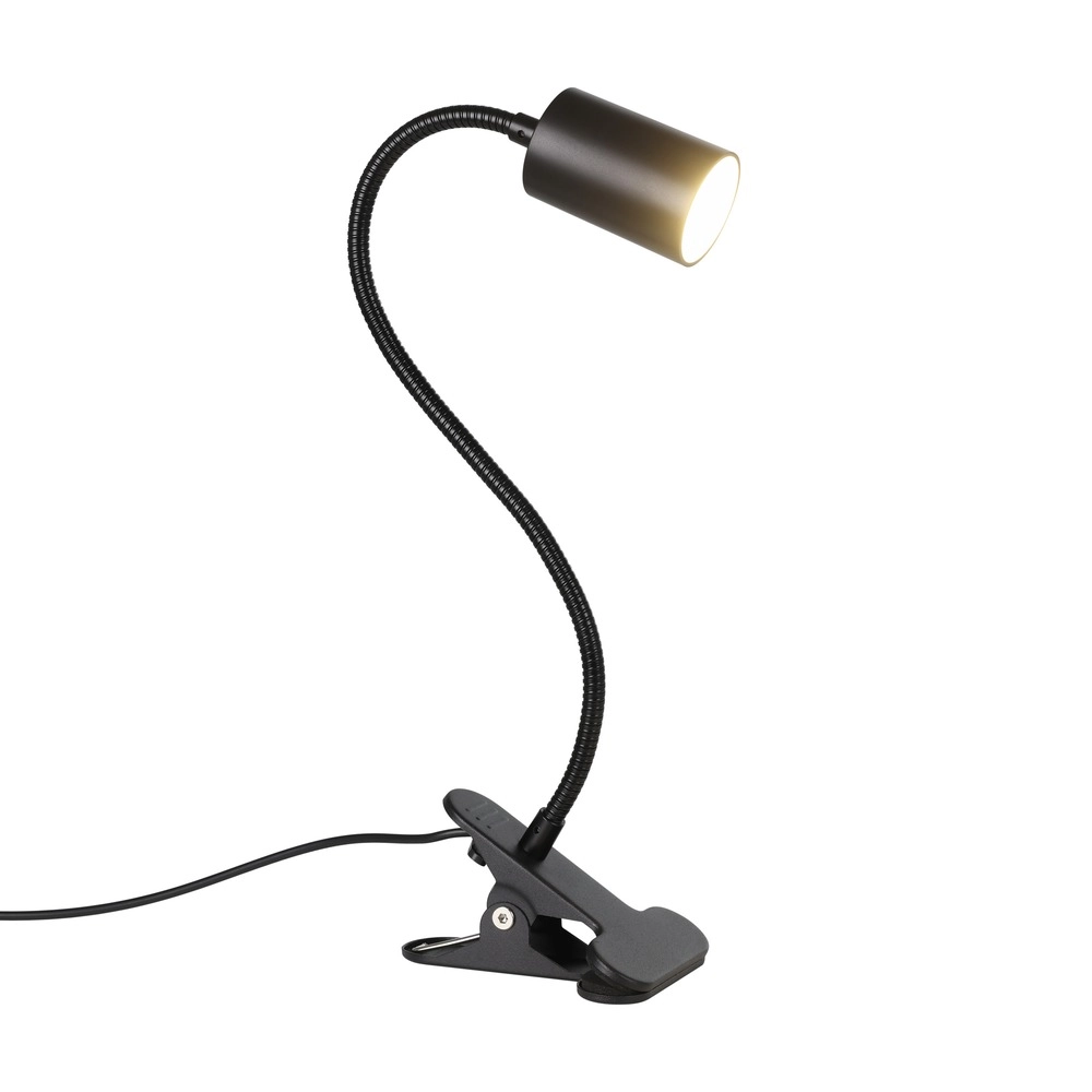 Klemlamp Lardaro zwart