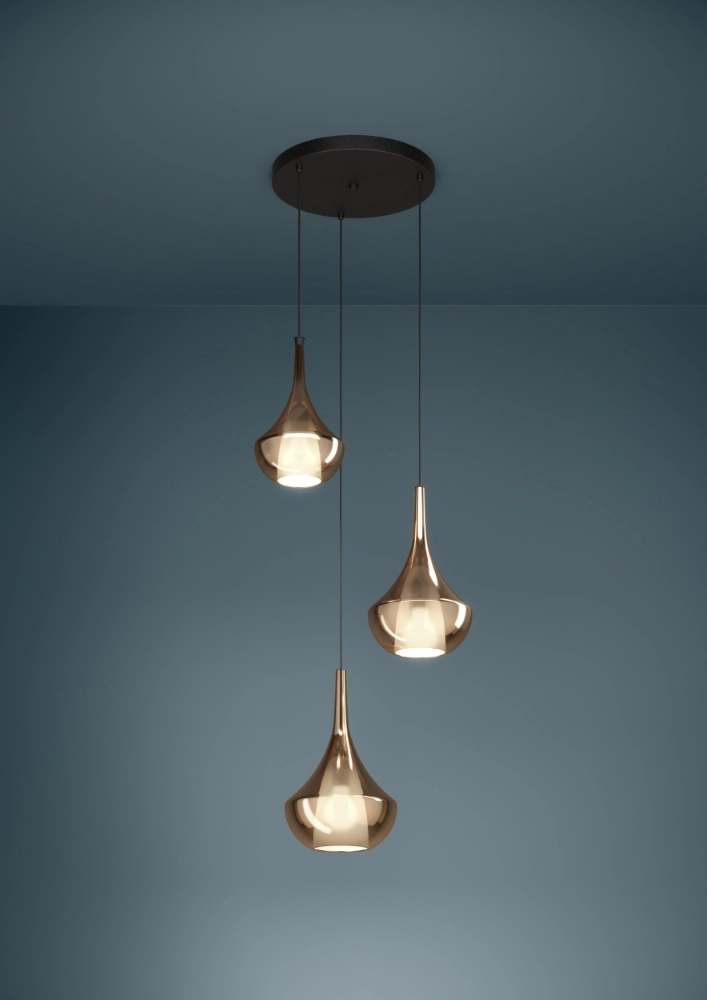Design hanglamp Almoster rond 3-lichts Stars of Light 9008606354061