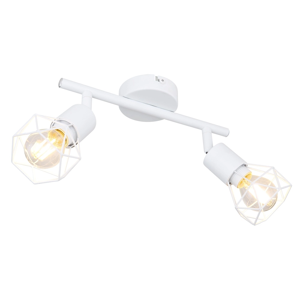Plafondlamp Xara I 2-lichts wit