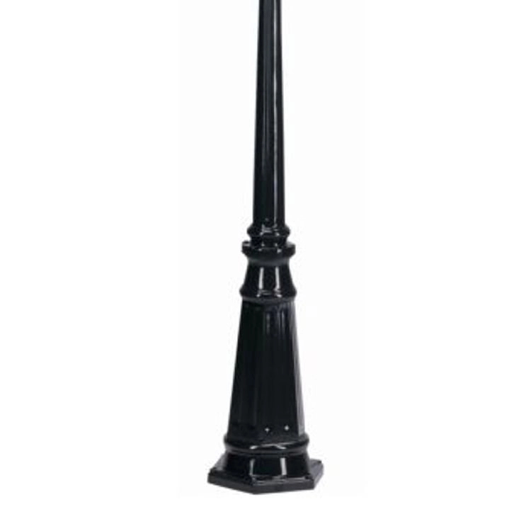 Nostalgische tuinlamp Zeist zwart KS verlichting 8714732755047