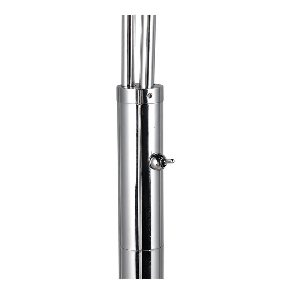 Design vloerlamp Paxton chroom Trio 4017807641219