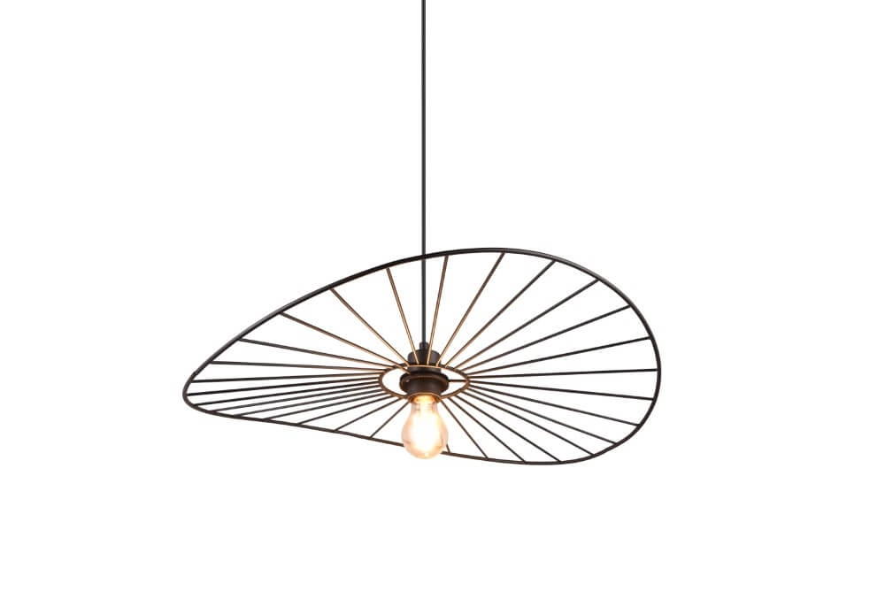 Hanglamp Chapeau zwart Trio 4017807574081