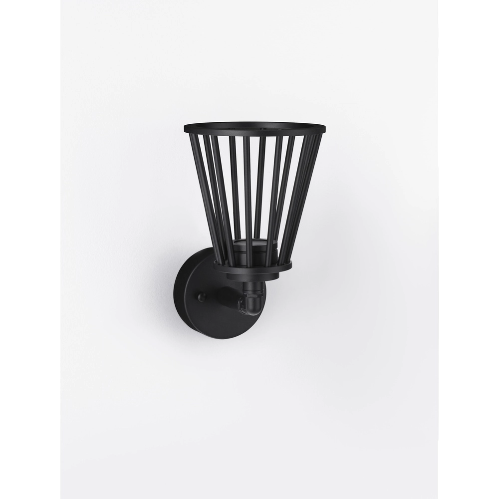 Zwarte wandlamp Carina design Lyora 5212017444943