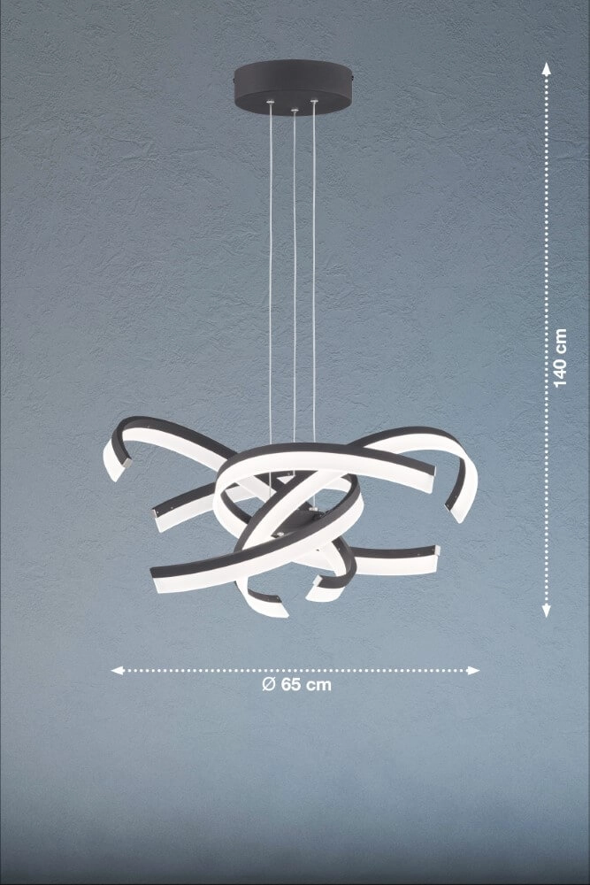 Design hanglamp Sund TW met led Fischer & Honsel 4003694605526