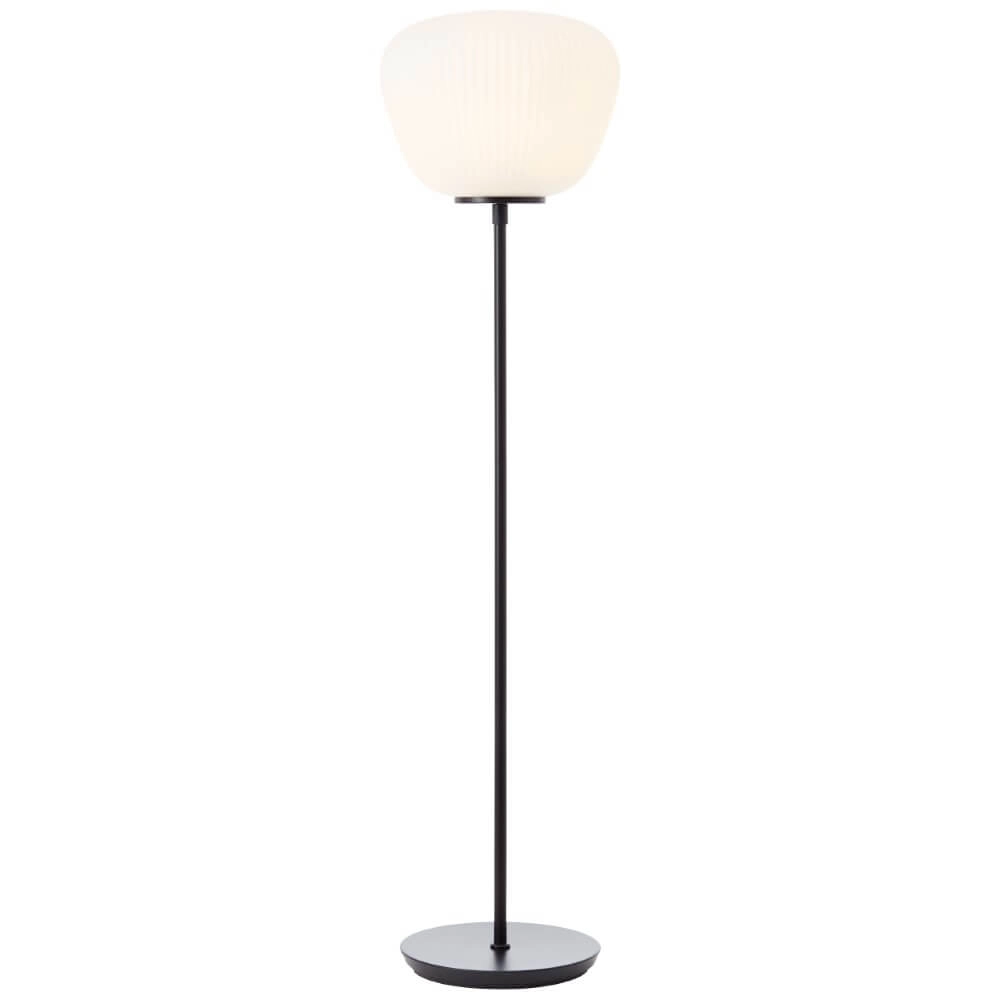 Vloerlamp Kaizen zwart met wit