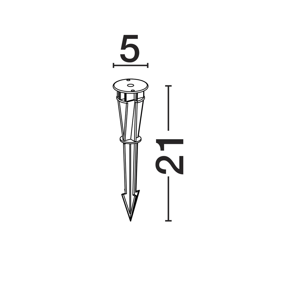 Losse spie Plastic Spike voor Arion Lyora 5212017449214