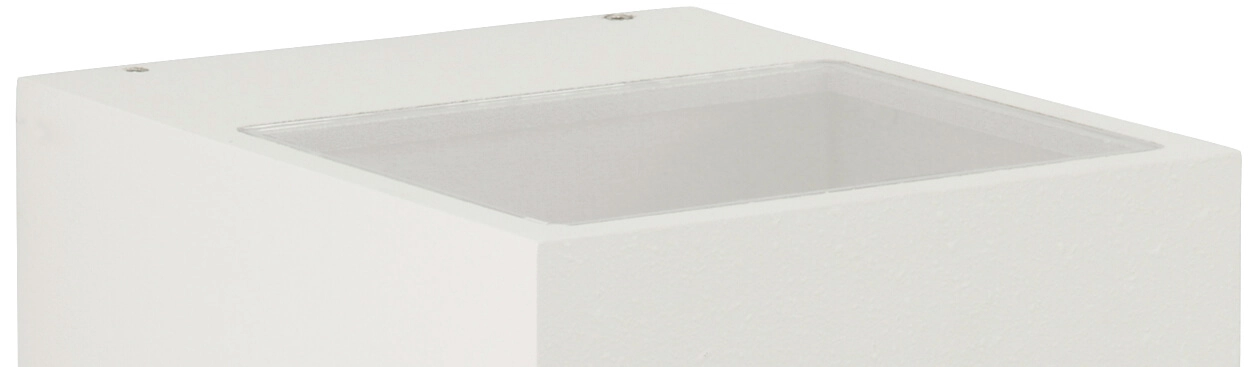Vierkante Led muurlamp Lystra 15cm Albert 4007235824179