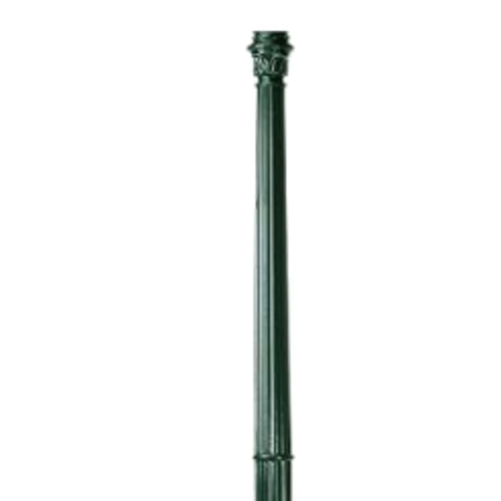 Nostalgic mast Dokkum V3 zwart KS verlichting 8714732594349