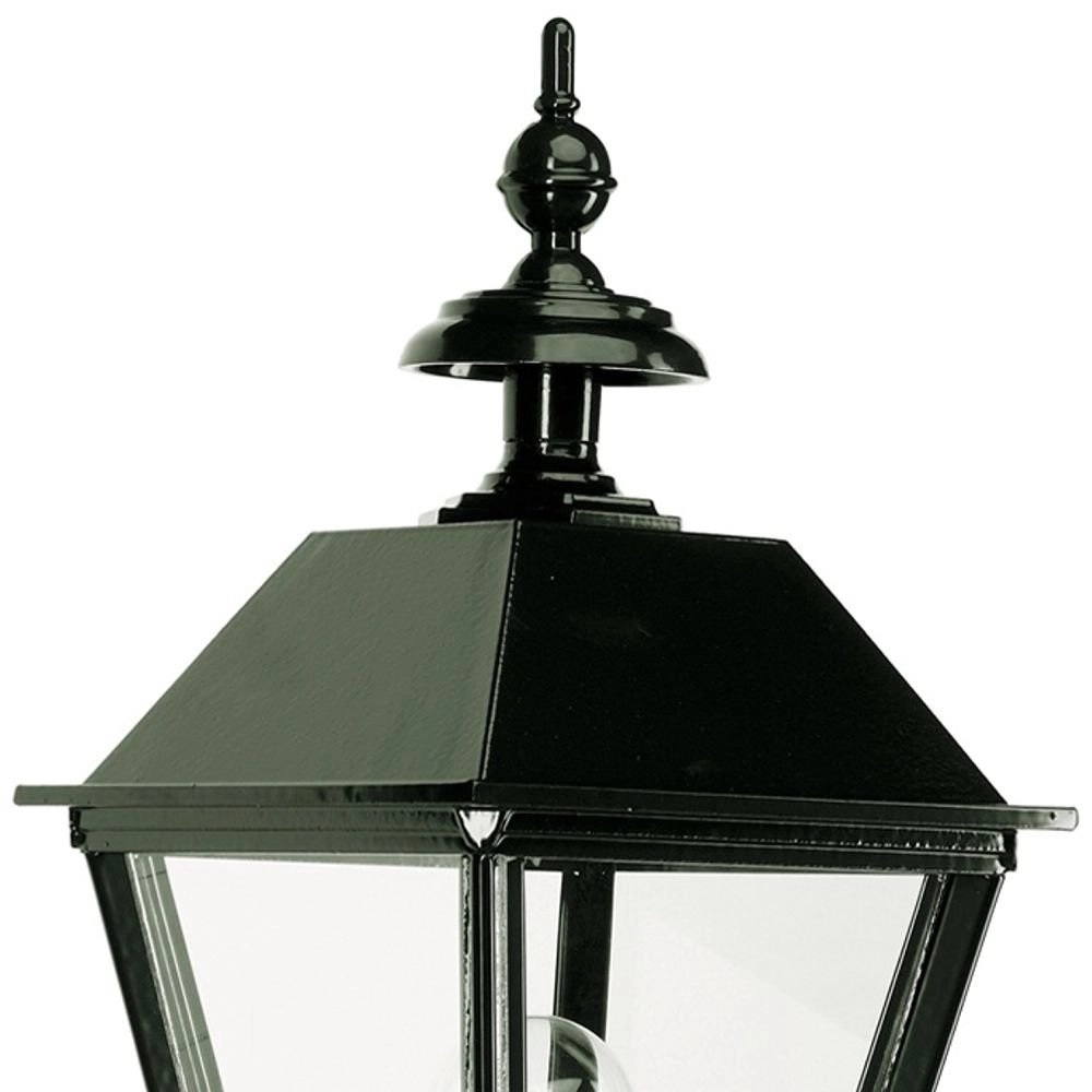 Schriklamp Darwin met bewegingsmelder - zwart KS verlichting 8714732118446