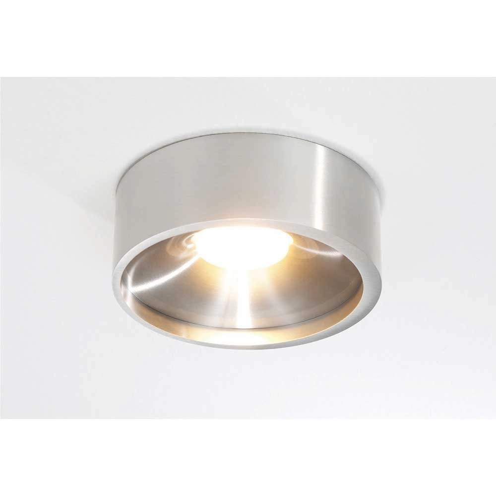 RVS plafonnière Orlando Ø 14cm
